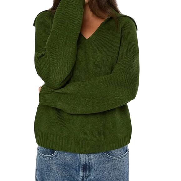 We Wore What Sweater Green Size Small new - Picture 1 of 4